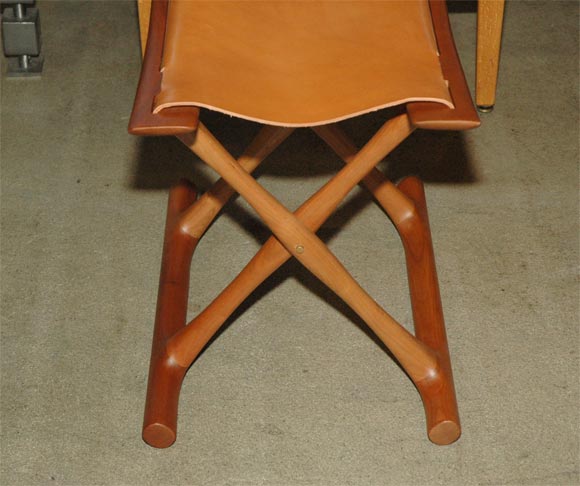 20th Century Ole Wanscher Egyptian Folding Stool