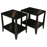 Pair of side tables designed by Edward Womley