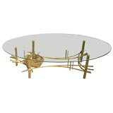 Curtis Jere Lotus Blossom Coffee Table