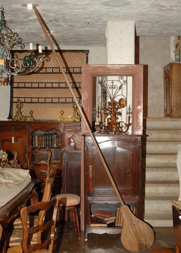 19th Century French Oven Paddle