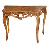 Italian Rococo Console Table