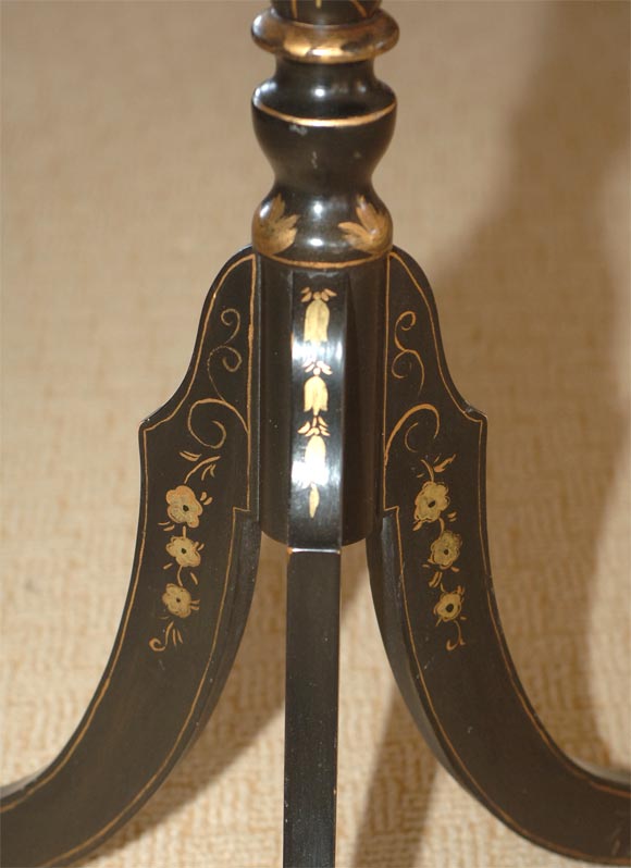 Swedish Chinoiserie Tray Top Table 3