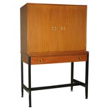 British Mid-Century Wall-Mounted Bar And Serving Table