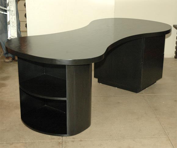 Kidney Shaped Executive-Size Desk