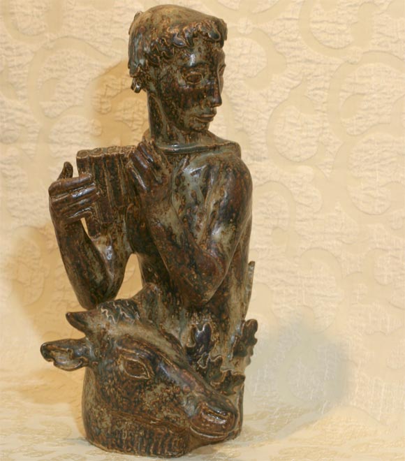 Danish Pan and Faun by Helge Christensen