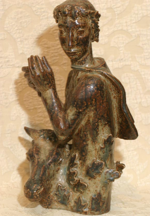 Pan and Faun by Helge Christensen 1