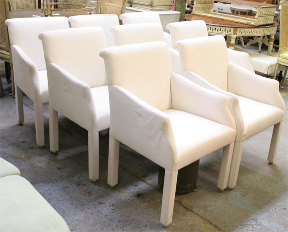 Set 8 Custom Dining Chairs