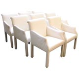 Vintage Set 8 Custom Dining Chairs
