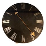 Antique French clockface