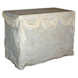 A Trompe l'Oeil Canvas Console Table