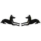 cast iron greyhounds