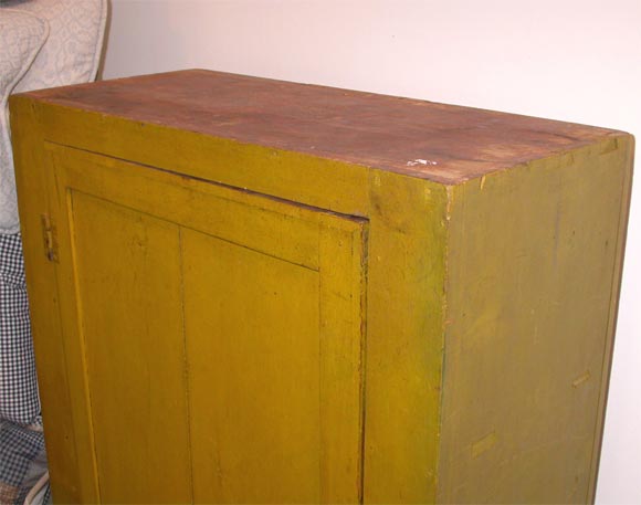 American 19THC  PAINTED JELLY  CUPBOARD