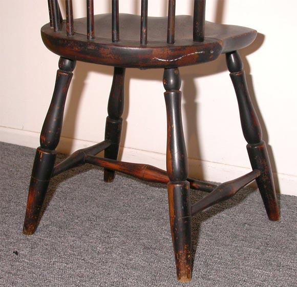 19THC SET OF FOUR    WINSOR  CHAIRS 2