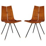 A rare set of 4 Hans Bellman Chairs