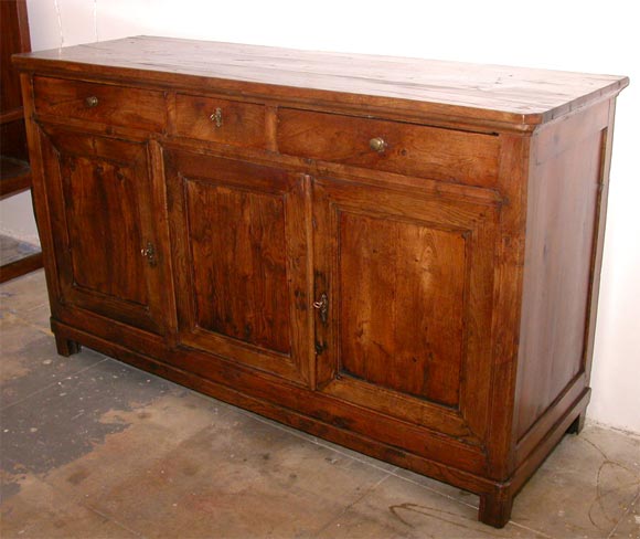 Italian 19thc. Oak Buffet