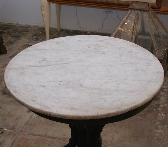 Austrian Thonet Marble Top Table