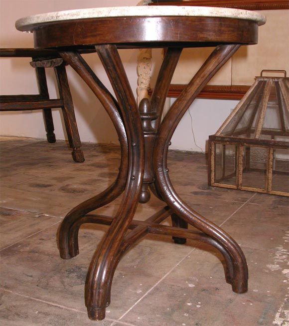 Thonet Marble Top Table 1