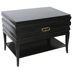 Custom 'Wavy' Parzinger Originals at Palumbo Night Stand