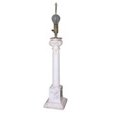 Marble Column Lamp Marble Column Lamp