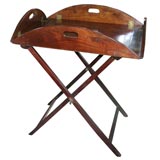 Butler's Folding Tray and Stand