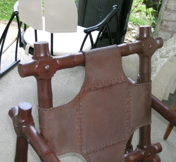 American Pair of Walnut Chairs For Sale