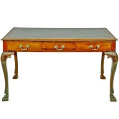 Irish Georgian Mahogany Writing Table 4