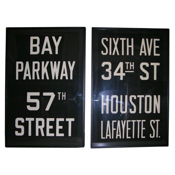 Subway Signs For Sale
