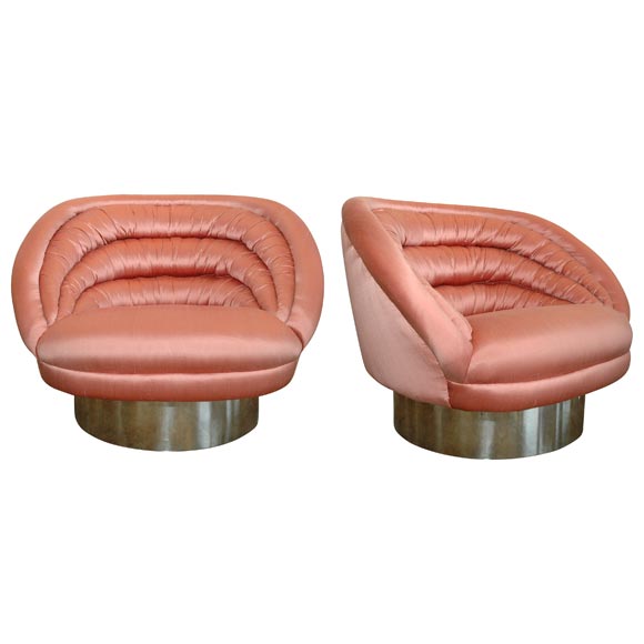 Vladamir Kagan swivel chairs