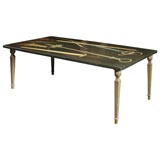 Painted Stone Coffee Table