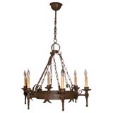 Wrought Iron Chandelier