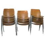 Set of 16 Italian Castelli Designed Chairs