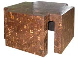 Karl Springer Coconut Shell Cocktail Table