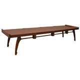 Edmund Spence custom Mahogany Bench/Table