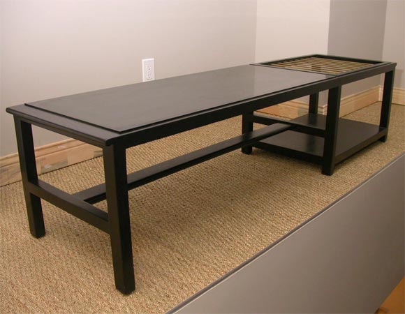 Wormley for Dunbar Table with built-in magazine rack