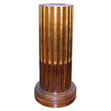 PAIR OF  LOUIS XVI STYLE PEDESTAL BY CHRYSTAL