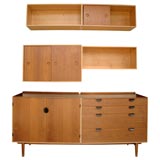 Birch & Walnut Chest by Finn Juhl