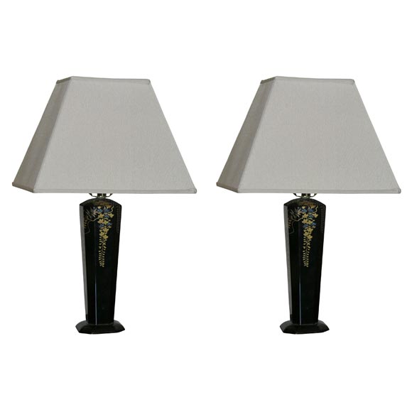 Pair of Japanese Lamps