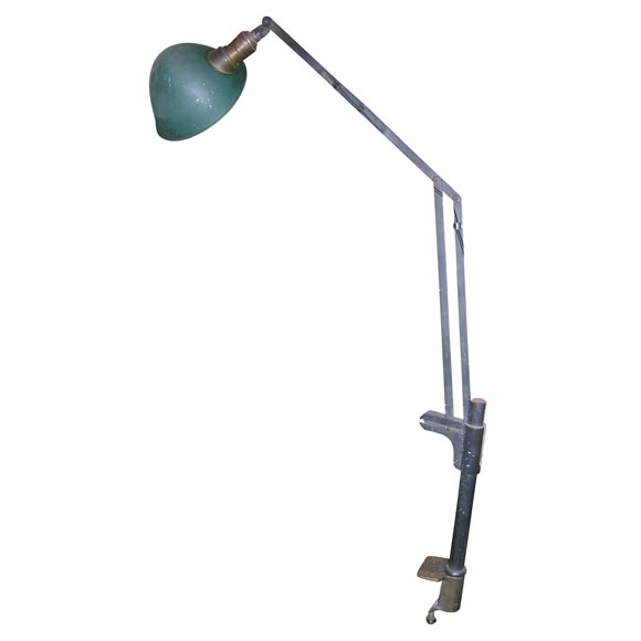 adjustable mechanical lamp at 1stDibs