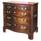 18th Century Mahogany Chippendale Dressing Chest