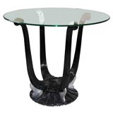 Ebonized Art Deco Side Table