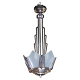 Art Deco Skyscraper Chandelier