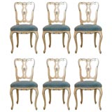 Set of Six Dining or Side Chairs