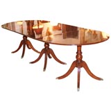 3 Pedestal Dining Table