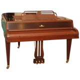 Vintage Rare Streamline Baby Grand Piano by Wurlitzer