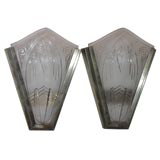 French Art Deco Wall Sconces