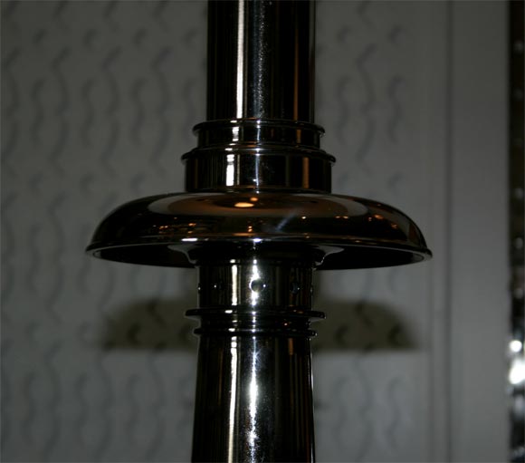 Mid-20th Century Monumental Pair of Stiffel Lotus Form Table Lamps