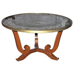 French Low Table by Jules Leleu