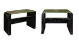 Pair of End Tables by Jacques Adnet