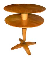 Two Tier Circular Table by Martine