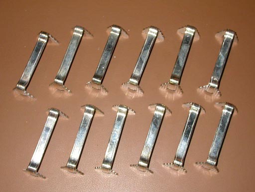 French Set of Twelve Christofle Silver Plated Knife Rests